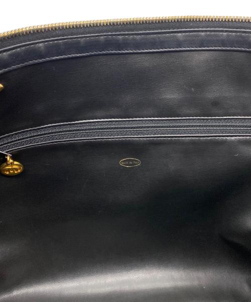 CHANEL（シャネル）CHANEL (シャネル) ココマーク キャビアスキン チェーントートバッグ ブラックの古着・服飾アイテム