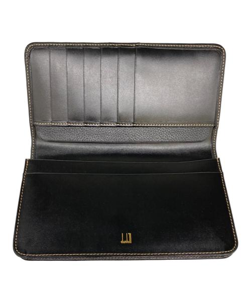 dunhill（ダンヒル）dunhill (ダンヒル) 長財布 ブラックの古着・服飾アイテム