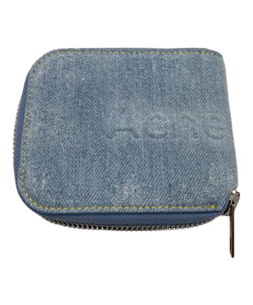 Acne studios（アクネ ストゥディオス）ACNE STUDIOS (アクネ ストゥディオス) コンパクトウォレット インディゴの古着・服飾アイテム