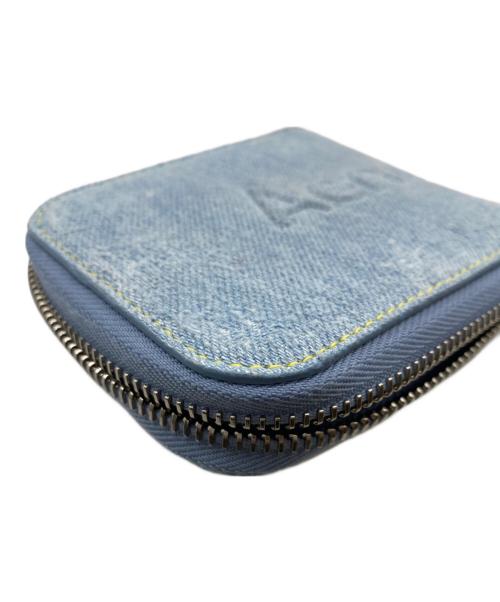 Acne studios（アクネ ストゥディオス）ACNE STUDIOS (アクネ ストゥディオス) コンパクトウォレット インディゴの古着・服飾アイテム