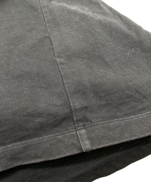 Maison Margiela（メゾンマルジェラ）Maison Margiela (メゾンマルジェラ) 21SS TAPE LOGO TEE ブラック サイズ:44の古着・服飾アイテム