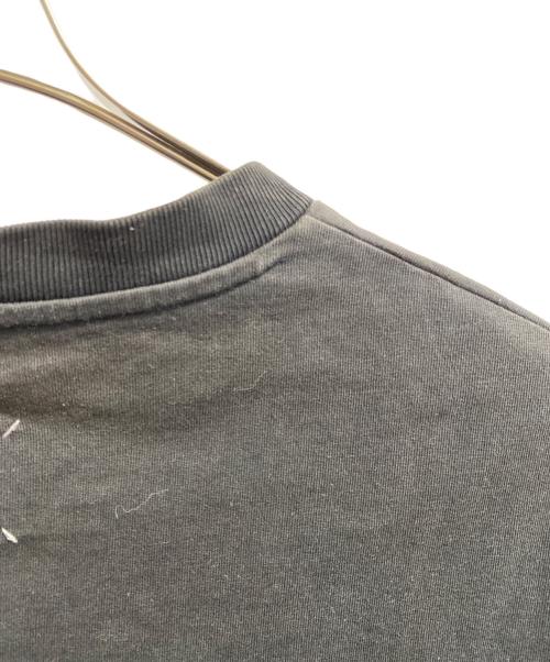 Maison Margiela（メゾンマルジェラ）Maison Margiela (メゾンマルジェラ) 21SS TAPE LOGO TEE ブラック サイズ:44の古着・服飾アイテム