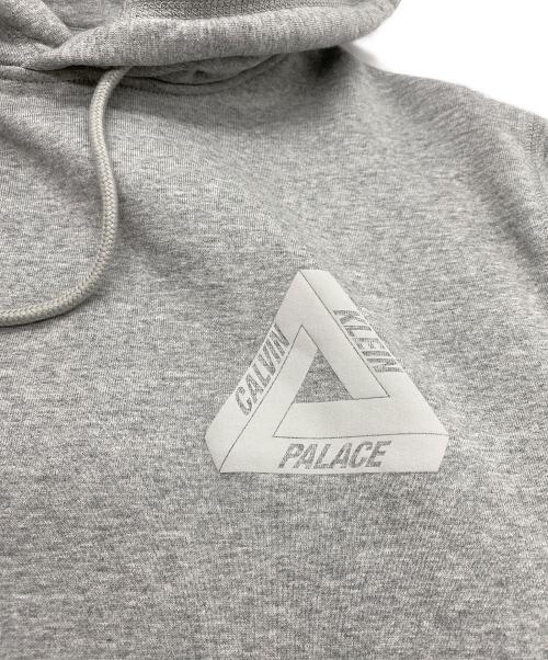 PALACE（パレス）PALACE (パレス) Calvin Klein (カルバンクライン) palace calvin klein tri ferg hood グレー サイズ:Sの古着・服飾アイテム
