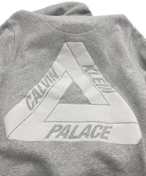 PALACE（パレス）PALACE (パレス) Calvin Klein (カルバンクライン) palace calvin klein tri ferg hood グレー サイズ:Sの古着・服飾アイテム