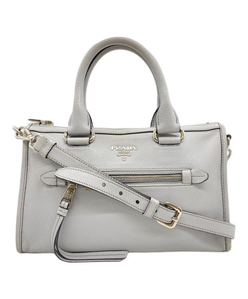 PRADA（プラダ）PRADA (プラダ) VITELLO PHENIX グレーの古着・服飾アイテム