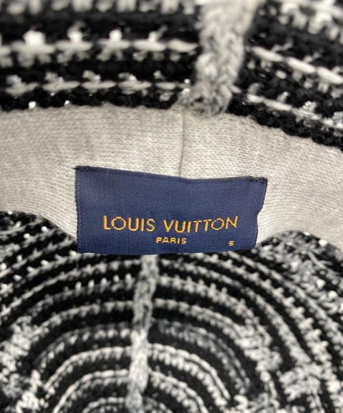 LOUIS VUITTON（ルイ ヴィトン）LOUIS VUITTON (ルイ ヴィトン) バケットハット ブラック×ホワイトの古着・服飾アイテム