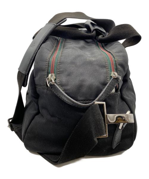 GUCCI（グッチ）GUCCI (グッチ) ミニボストンバッグ ブラックの古着・服飾アイテム