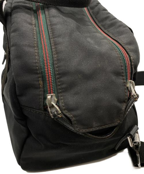 GUCCI（グッチ）GUCCI (グッチ) ミニボストンバッグ ブラックの古着・服飾アイテム