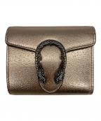 GUCCIグッチ）の古着「3つ折り財布」｜ピンク