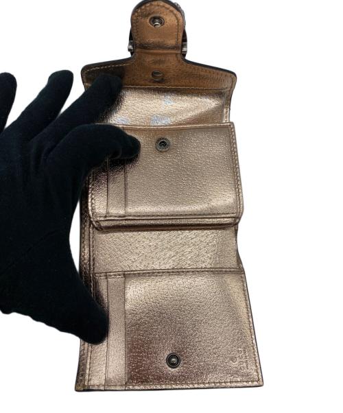 GUCCI（グッチ）GUCCI (グッチ) 3つ折り財布 ピンクの古着・服飾アイテム