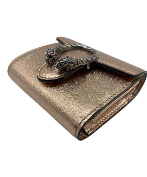 GUCCI（グッチ）GUCCI (グッチ) 3つ折り財布 ピンクの古着・服飾アイテム