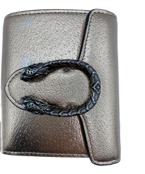 GUCCI（グッチ）GUCCI (グッチ) 3つ折り財布 ピンクの古着・服飾アイテム