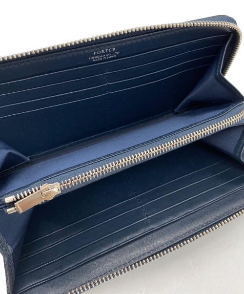 PORTER（ポーター）PORTER (ポーター) ロングウォレット ネイビーの古着・服飾アイテム