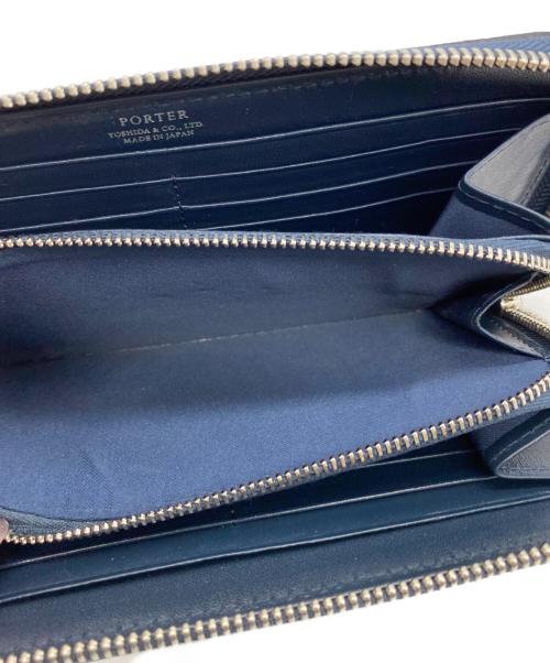 PORTER（ポーター）PORTER (ポーター) ロングウォレット ネイビーの古着・服飾アイテム