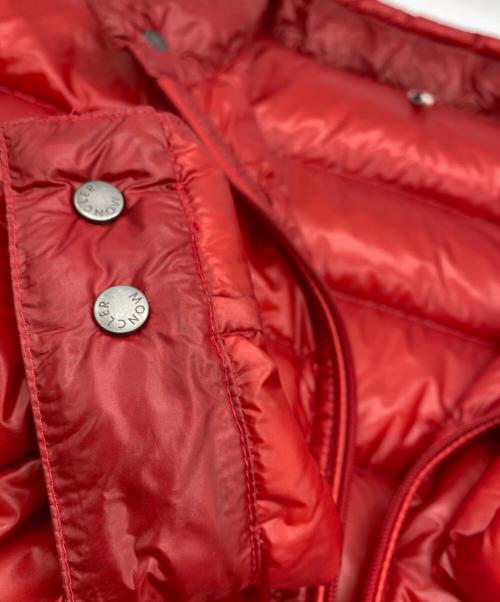 MONCLER（モンクレール）MONCLER (モンクレール) ACORUS GIUBBOTTO レッド サイズ:記載なしの古着・服飾アイテム