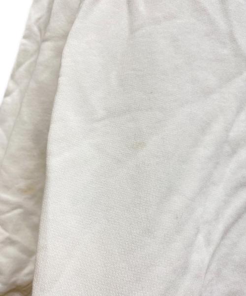 BALENCIAGA（バレンシアガ）BALENCIAGA (バレンシアガ) TEV19 BBロゴプリントプルオーバーパーカー ホワイト サイズ:XSの古着・服飾アイテム