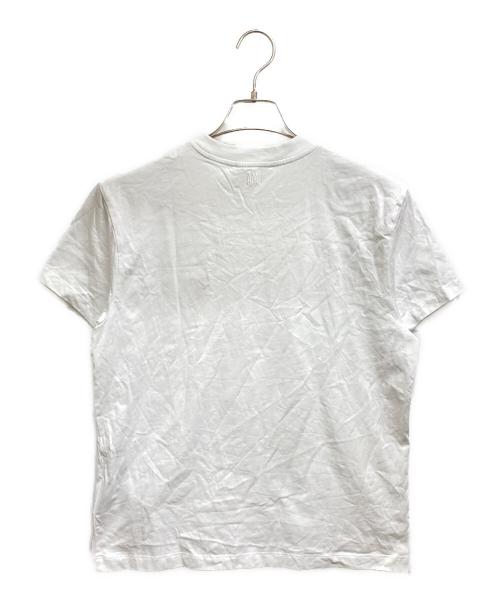 ami（アミ）ami (アミ) オーガニックコットンジャージー Ami de Coeur Tシャツ ホワイト サイズ:記載なしの古着・服飾アイテム
