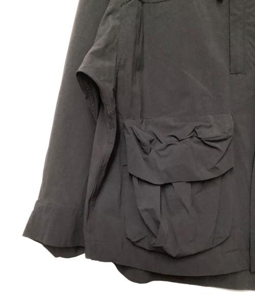 ZUCCA（ズッカ）ZUCCA (ズッカ) ナイロンクロス ブルゾン ブラック サイズ:Mの古着・服飾アイテム