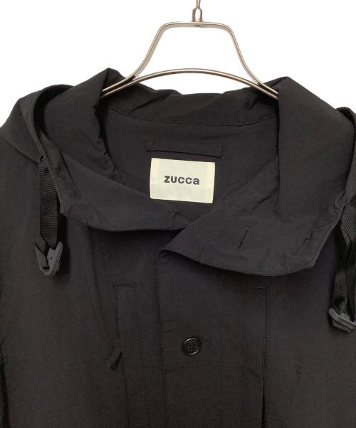 ZUCCA（ズッカ）ZUCCA (ズッカ) ナイロンクロス ブルゾン ブラック サイズ:Mの古着・服飾アイテム