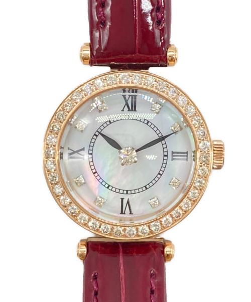 Lunage（ルナージュ）lunage (ルナージュ) ダイヤモンドウォッチ アイボリーの古着・服飾アイテム