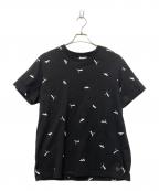 maison kitsune×PUMAメゾンキツネ×プーマ）の古着「半袖カットソー」｜ブラック