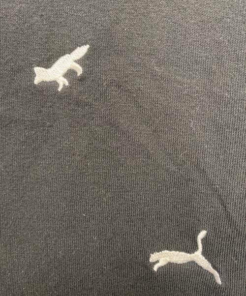 maison kitsune（メゾンキツネ）MAISON KITSUNE (メゾンキツネ) PUMA (プーマ) 半袖カットソー ブラック サイズ:Sの古着・服飾アイテム