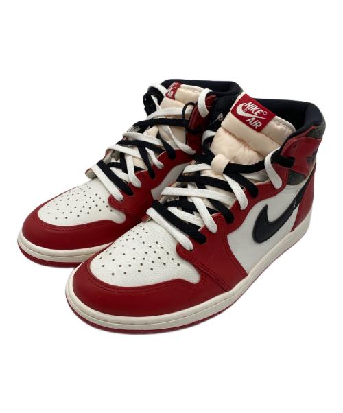 NIKE（ナイキ）NIKE (ナイキ) AIR JORDAN1 OG Lost & Found/Chicago ホワイト×レッド サイズ:28.5の古着・服飾アイテム