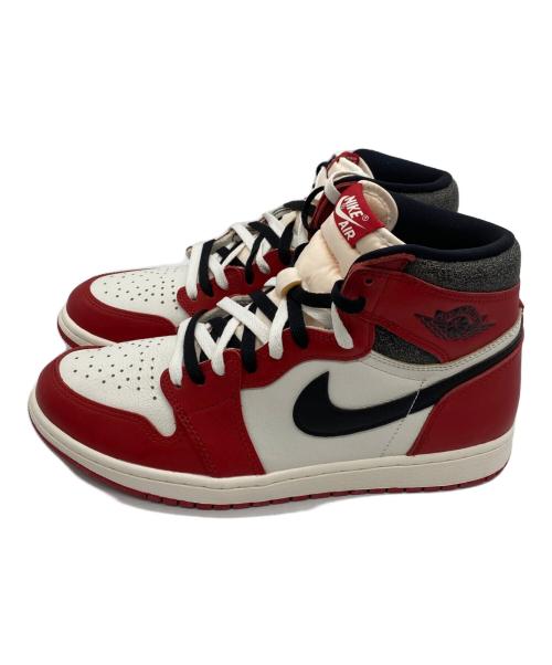 NIKE（ナイキ）NIKE (ナイキ) AIR JORDAN1 OG Lost & Found/Chicago ホワイト×レッド サイズ:28.5の古着・服飾アイテム