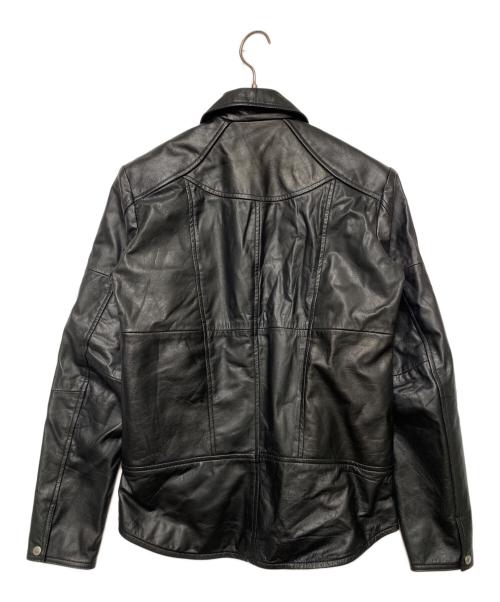 Nasngwam（ナスングワム）Nasngwam (ナスングワム) レザージャケット ブラック サイズ:Sの古着・服飾アイテム