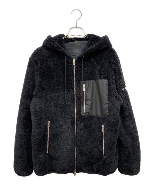 TATRAS（タトラス）TATRAS (タトラス) WOMAボアフリースジップパーカー ブラック サイズ:4の古着・服飾アイテム