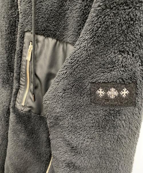 TATRAS（タトラス）TATRAS (タトラス) WOMAボアフリースジップパーカー ブラック サイズ:4の古着・服飾アイテム