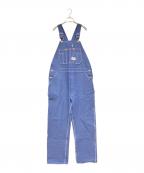 round houseラウンドハウス）の古着「966 Blue Denim Bid Overalls」｜インディゴ