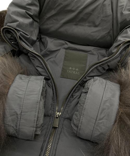 TATRAS（タトラス）TATRAS (タトラス) ノーリーズ別注 ダウンジャケット ブラック サイズ:記載なしの古着・服飾アイテム