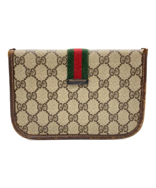 GUCCI（グッチ）GUCCI (グッチ)  GGプラス シェリー ポーチの古着・服飾アイテム