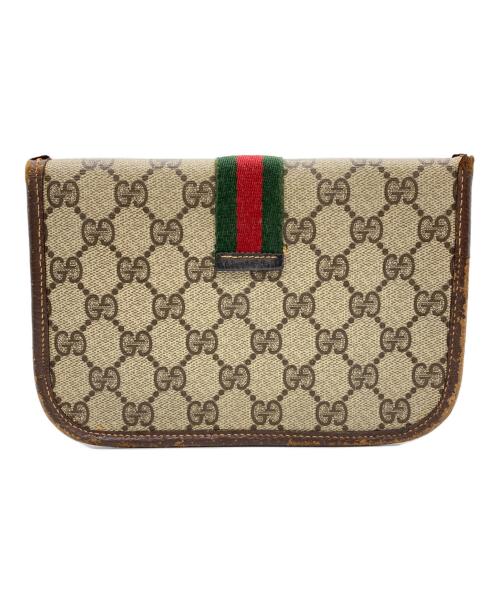 GUCCI（グッチ）GUCCI (グッチ)  GGプラス シェリー ポーチの古着・服飾アイテム