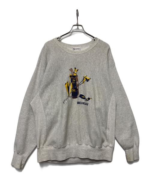 SIGNET（シグネット）SIGNET (シグネット) スウェット ライトグレー サイズ:2ＸＬの古着・服飾アイテム