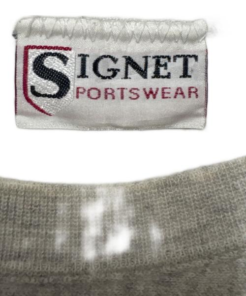SIGNET（シグネット）SIGNET (シグネット) スウェット ライトグレー サイズ:2ＸＬの古着・服飾アイテム