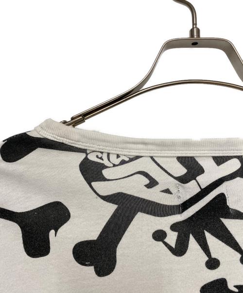 stussy（ステューシー）stussy (ステューシー) カットソー　00‘ｓ/ワールドツアー ホワイト サイズ:Lの古着・服飾アイテム
