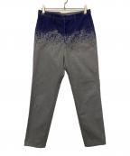 doubletダブレット）の古着「コーデュロイパンツ」｜グレー×ブルー