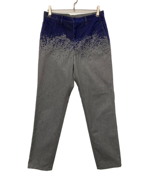 doublet（ダブレット）doublet (ダブレット) コーデュロイパンツ グレー×ブルー サイズ:Lの古着・服飾アイテム