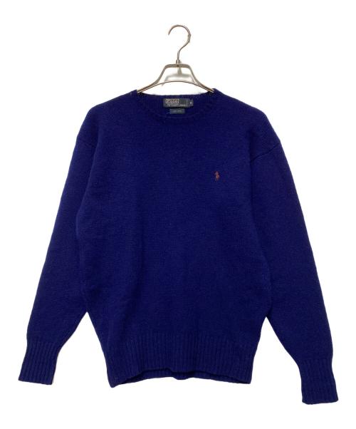 POLO RALPH LAUREN（ポロ・ラルフローレン）POLO RALPH LAUREN (ポロ・ラルフローレン) ニット ネイビー サイズ:Mの古着・服飾アイテム