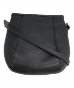 COACHコーチ）の古着「COACH　ショルダーバッグ」｜ブラック