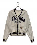 KHOKIコッキ）の古着「カーディガン」｜グレー