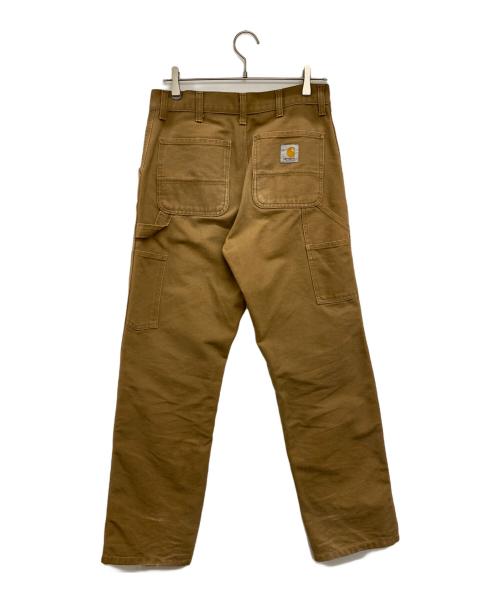 CarHartt（カーハート）CarHartt (カーハート) ダブルニーパンツ ベージュ サイズ:71㎝　ｗ28の古着・服飾アイテム
