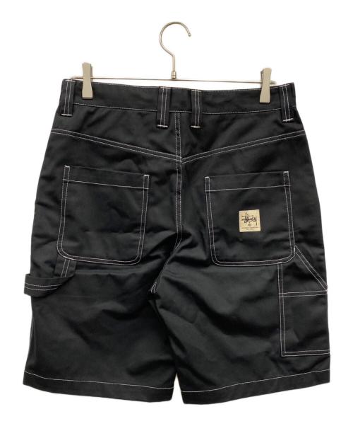 stussy（ステューシー）stussy (ステューシー) Poly Cotton Work Short ブラック サイズ:Sの古着・服飾アイテム