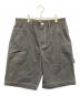 stussy（ステューシー）の古着「Poly Cotton Work Short」｜ブラック