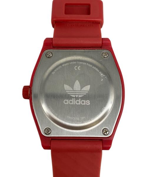 adidas（アディダス）adidas (アディダス) 腕時計 レッドの古着・服飾アイテム