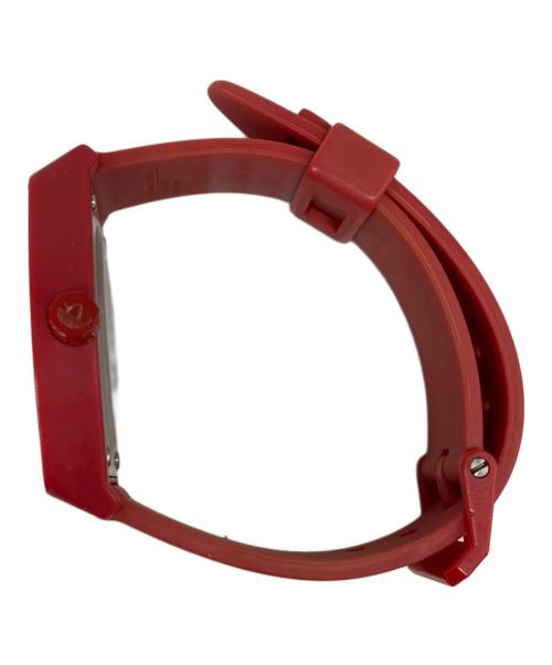 adidas（アディダス）adidas (アディダス) 腕時計 レッドの古着・服飾アイテム