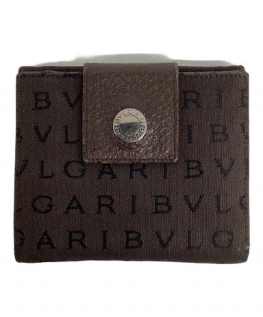 中古・古着通販】BVLGARI (ブルガリ) 2つ折り財布 ブラウン｜ブランド