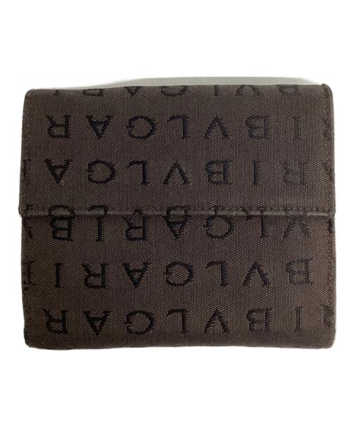 BVLGARI（ブルガリ）BVLGARI (ブルガリ) 2つ折り財布 ブラウンの古着・服飾アイテム